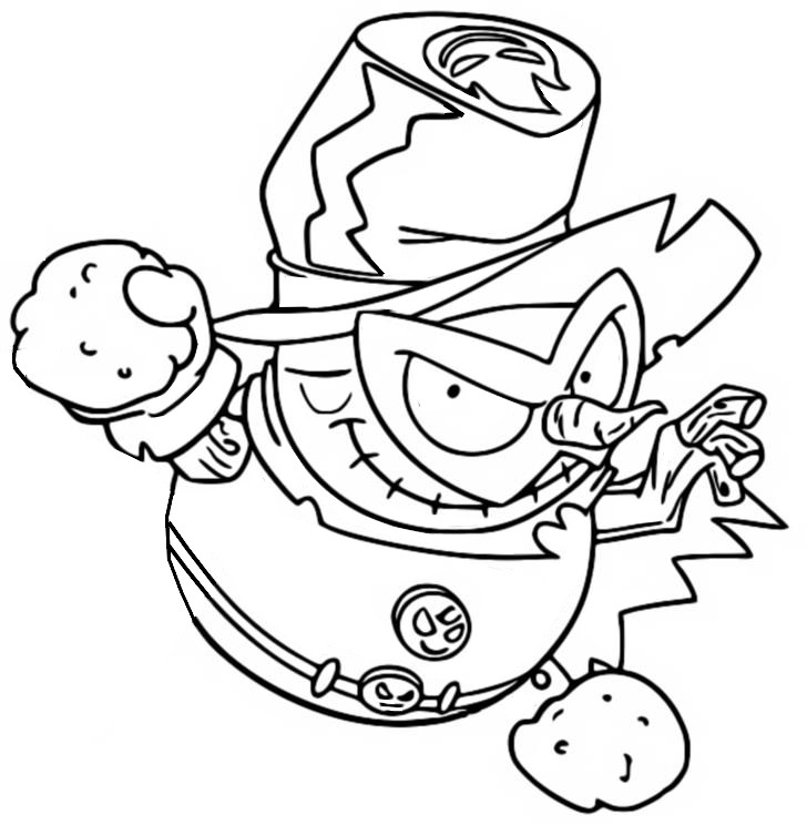 Coloring pages superthings secret spies