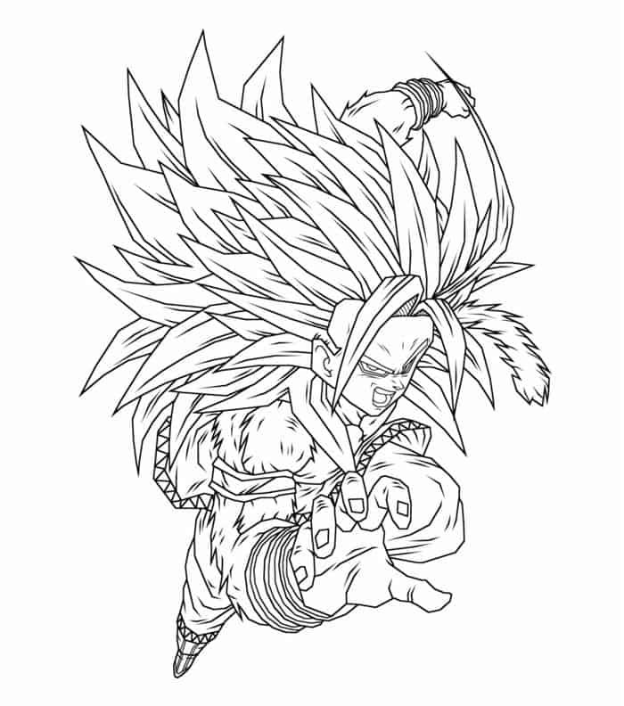 Goku super saiyan coloring pages dragon ball super artwork cartoon coloring pages goku super saiyan