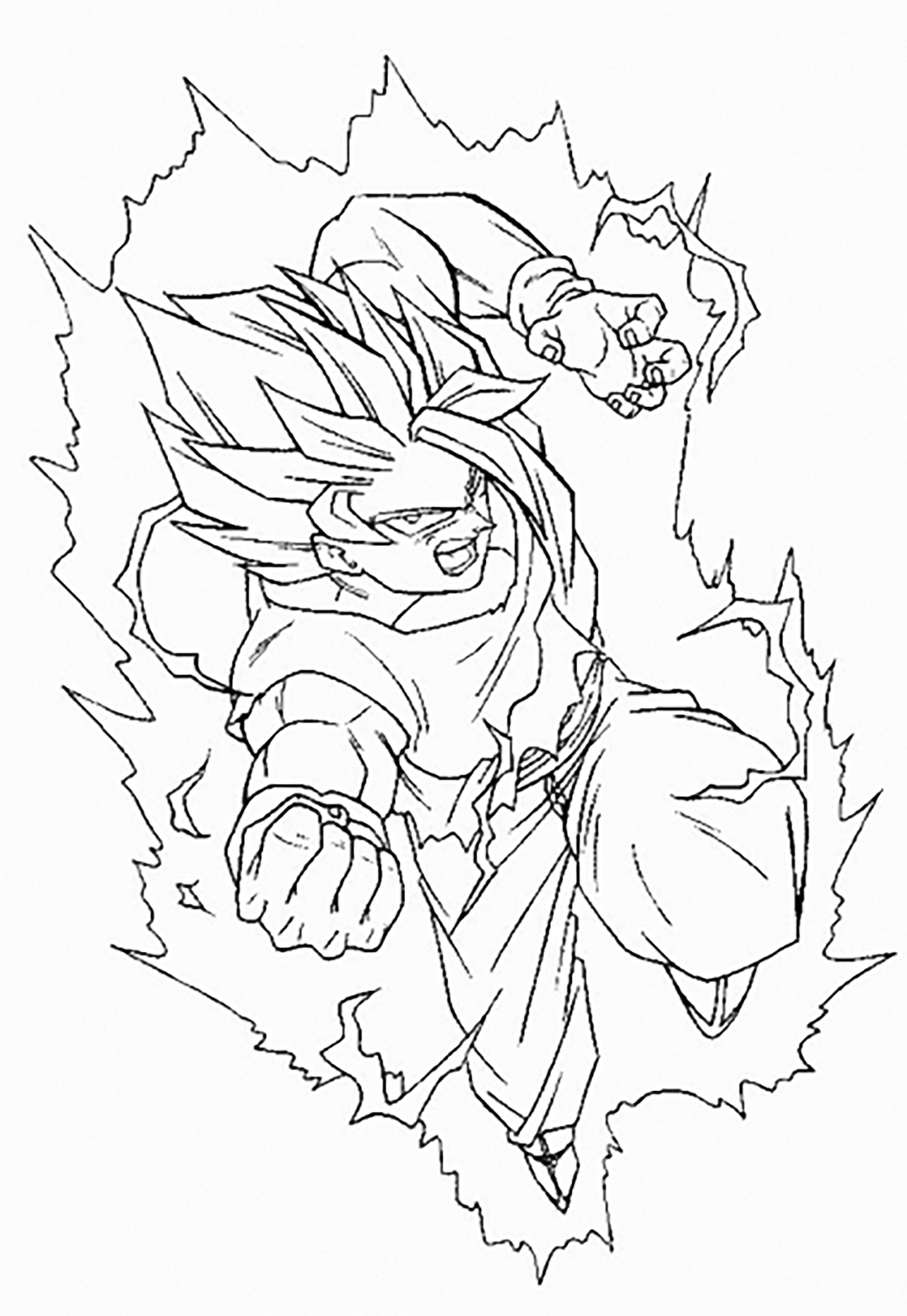 Songoku super saiyajin