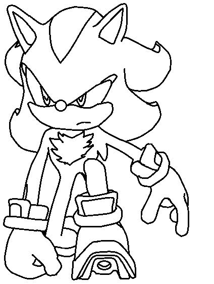 Super sonic super shadow louring pages