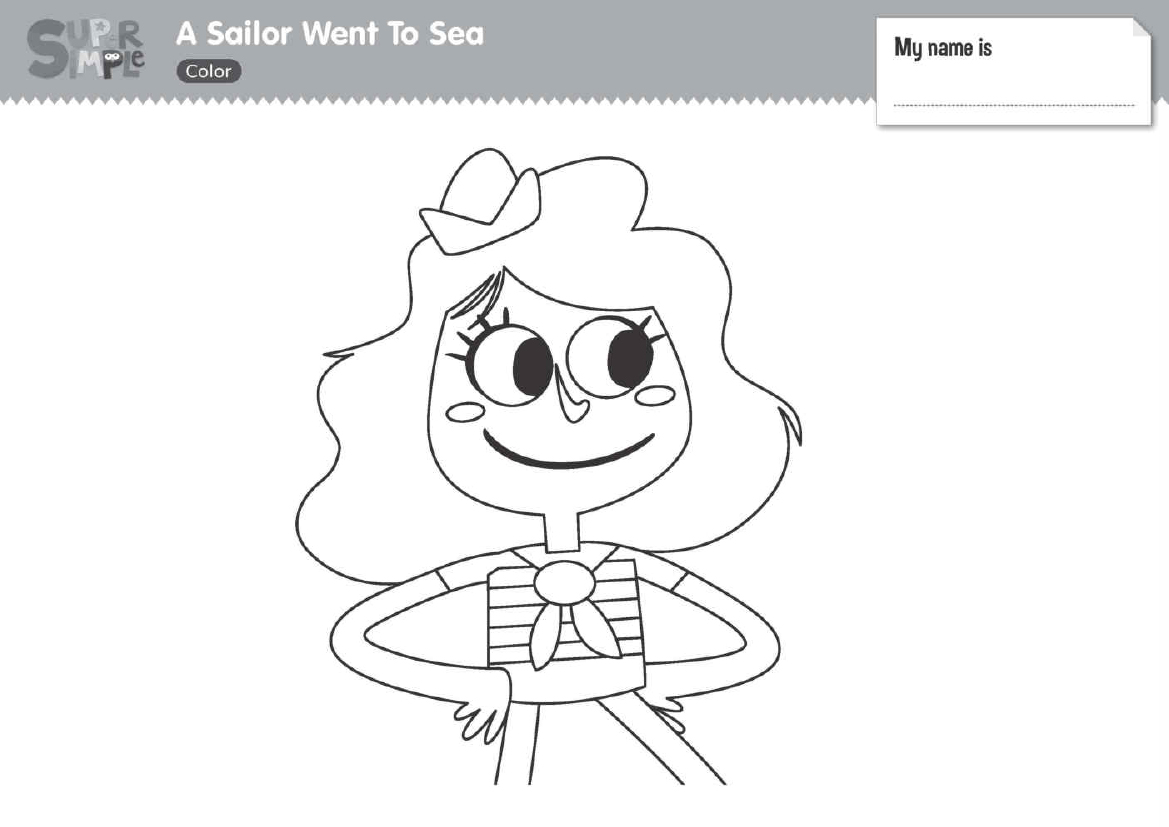 Super simple coloring pages â â astar acade