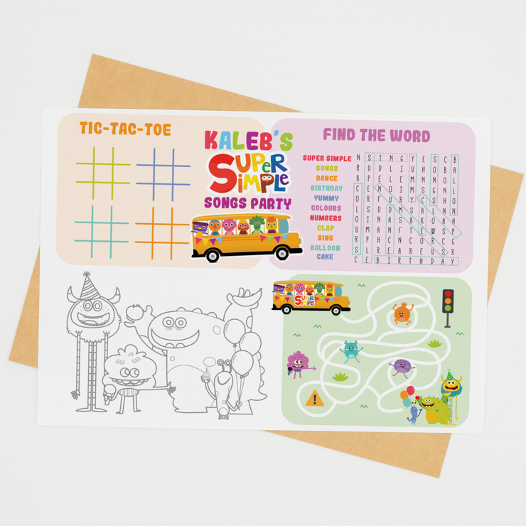 Super simple songs party games activities printable kit pigsy party â