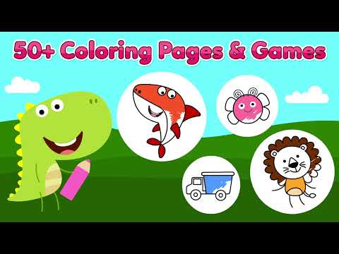 Kids colouring pages book â apps on