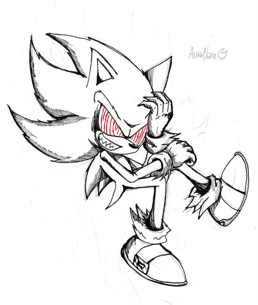 A crazy smile by auroblaze on