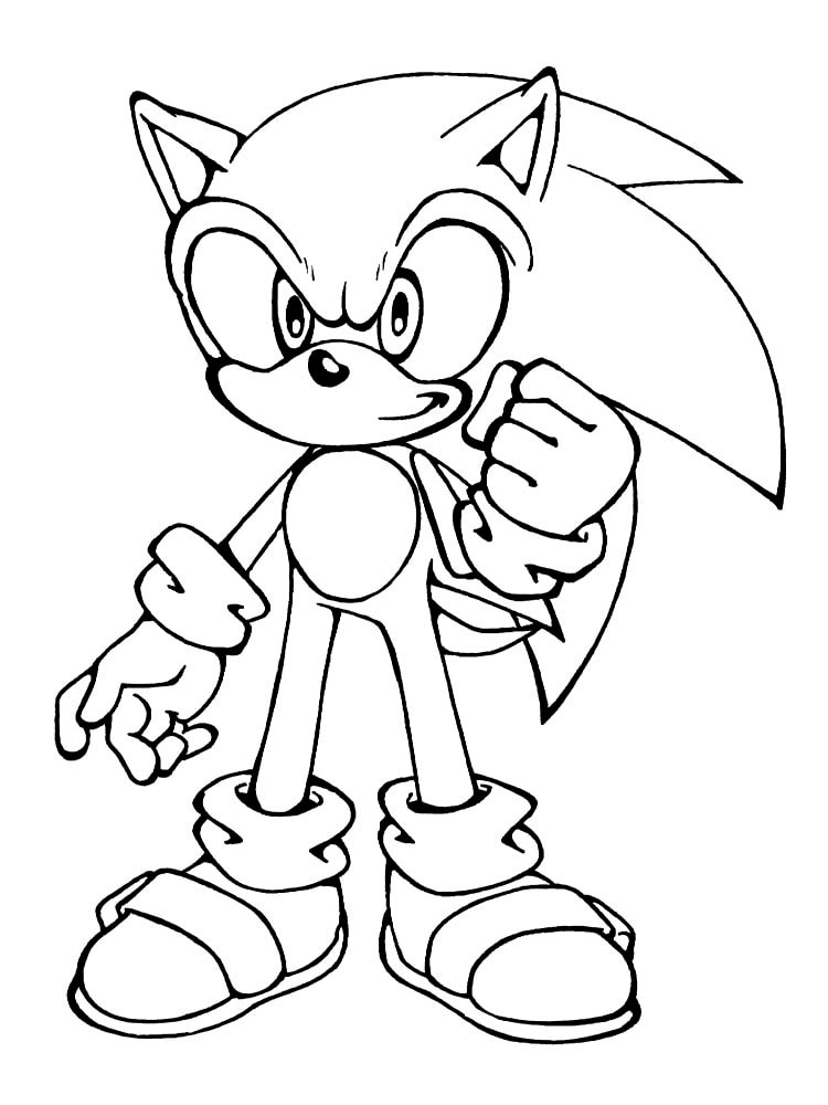 Super sonic the hedgehog coloring pages free rfreecoloringpages