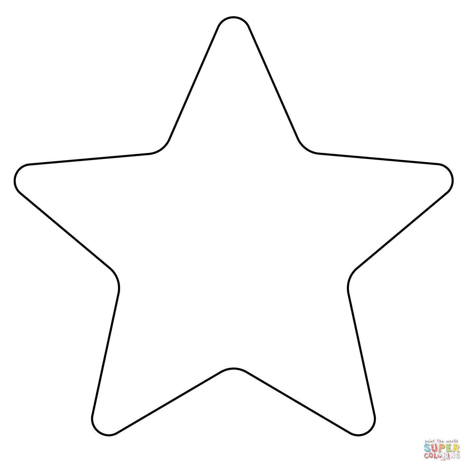 Star emoji coloring page free printable coloring pages