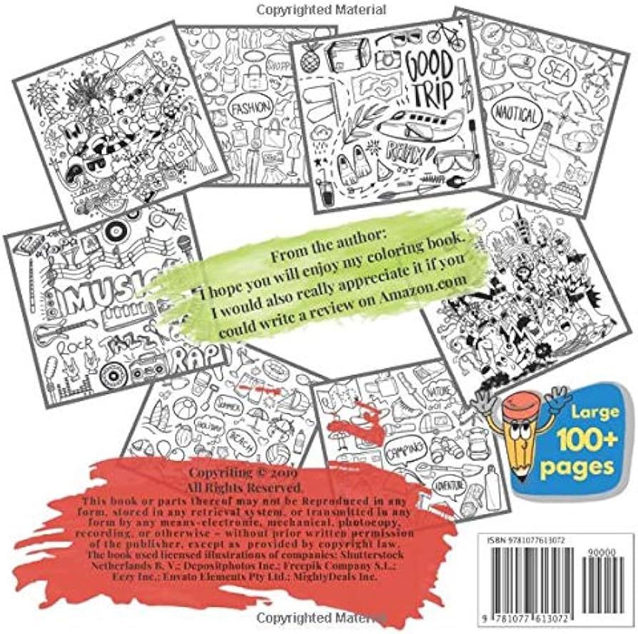 Bulk coloring book cool magic trolls cat cars turtle star girls super hero tiger castle owls autumn adventure emoji and others large coloring book cool magic and others doodle by