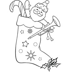 Top free printable christmas stocking coloring pages online