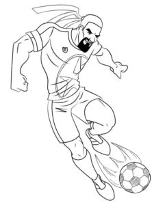Supa strikas coloring pages â having fun with children