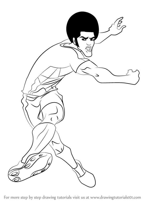 Learn how to draw cool joe from supa strikas supa strikas step by step drawing tutorials drawing tutorial drawings drawing tutorial face