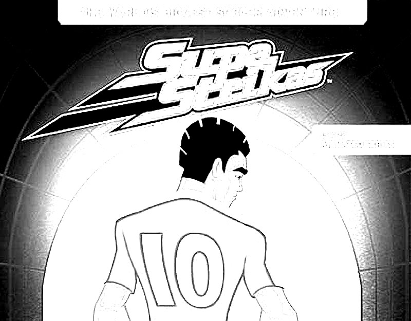 Supa strikas coloring in pages