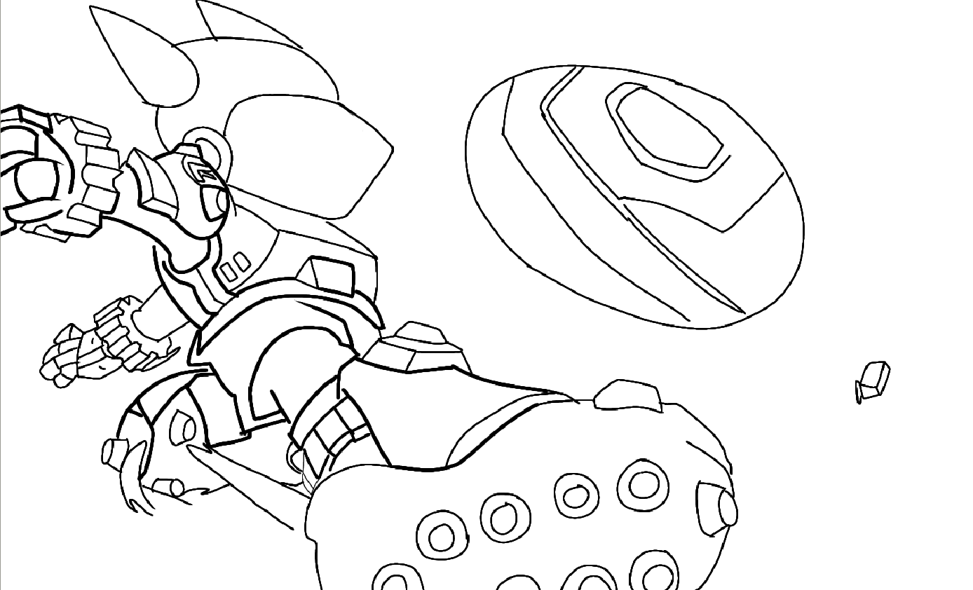 Super proto strikers rough skethch