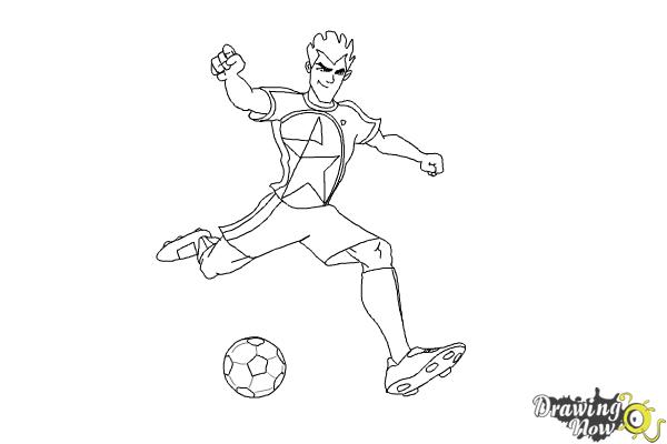 How to draw shakes from supa strikas