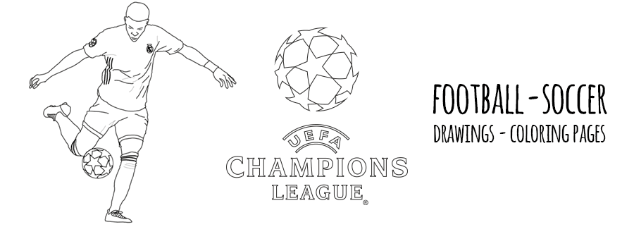 Football coloring pages free printable football drawings for coloring soccer coloring pages