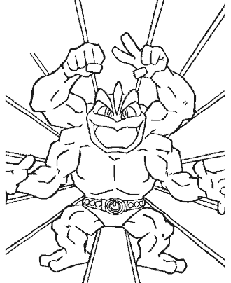 Pokemon coloring pages for kids