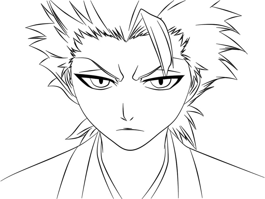 Bleach coloring pages printable for free download
