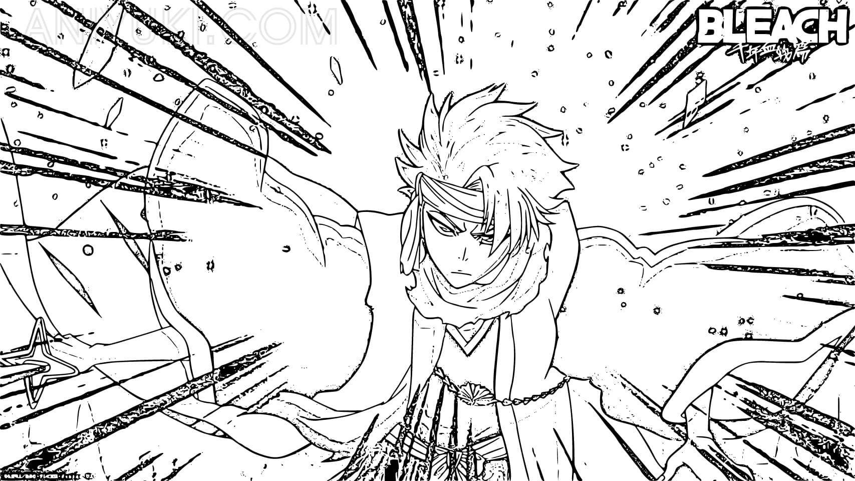 Bleach coloring pages