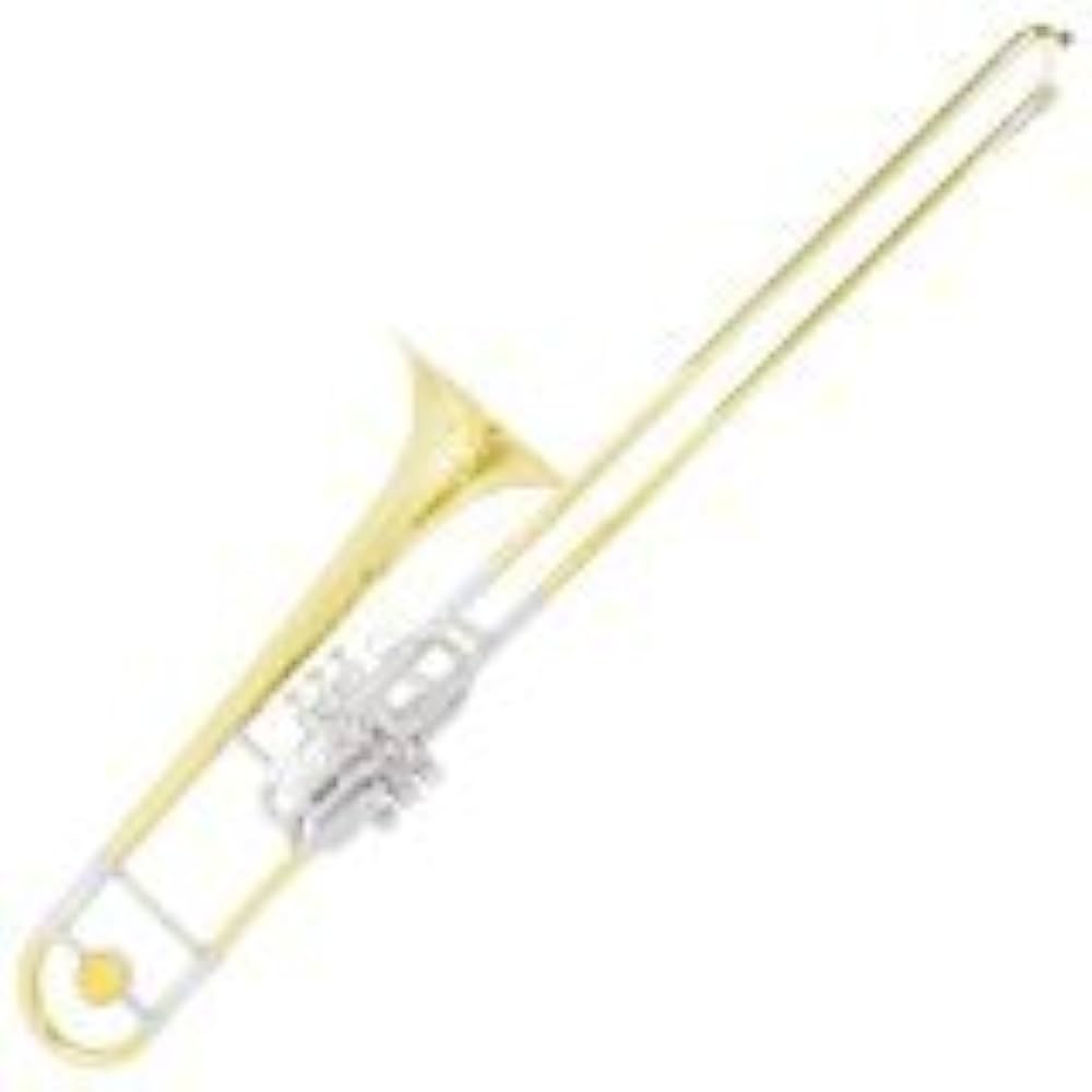 Cecilio yellow brass slidevalve trombone super