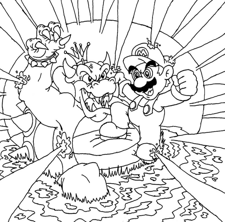 Super mario endgame by beau