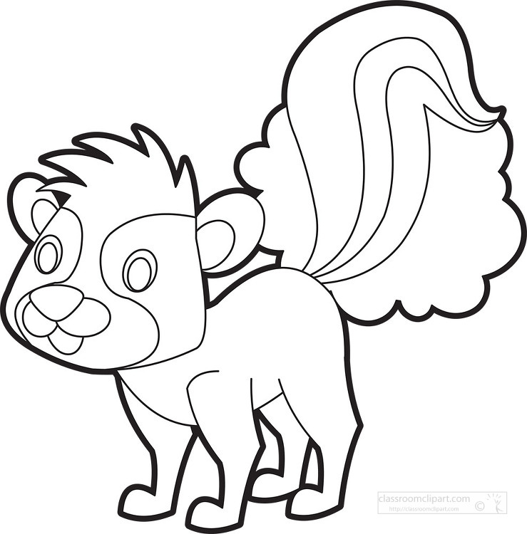 Animal outline clipart