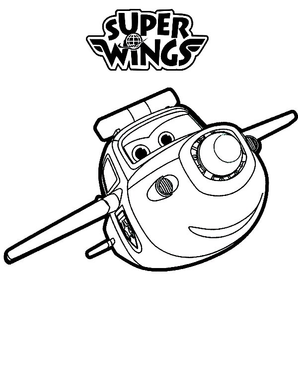 Super wings coloring pages printable for free download
