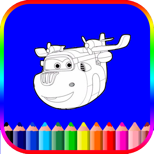 About super wings coloring pages google play version