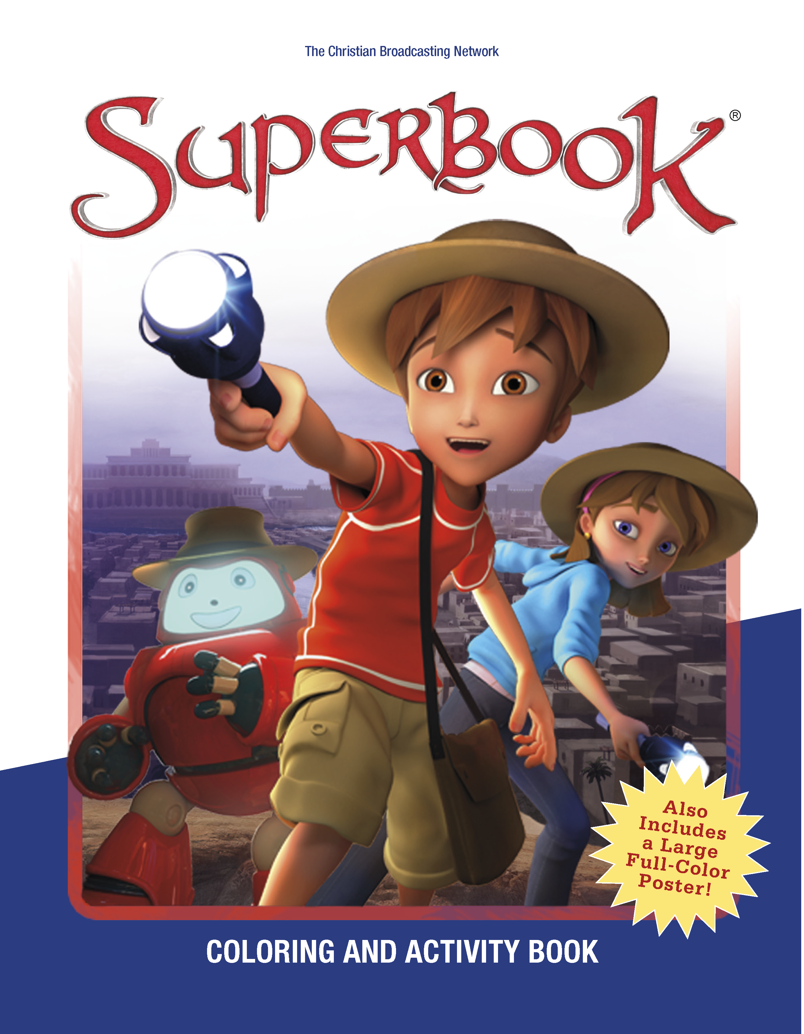 Superbook coloring activity book â superbook academy