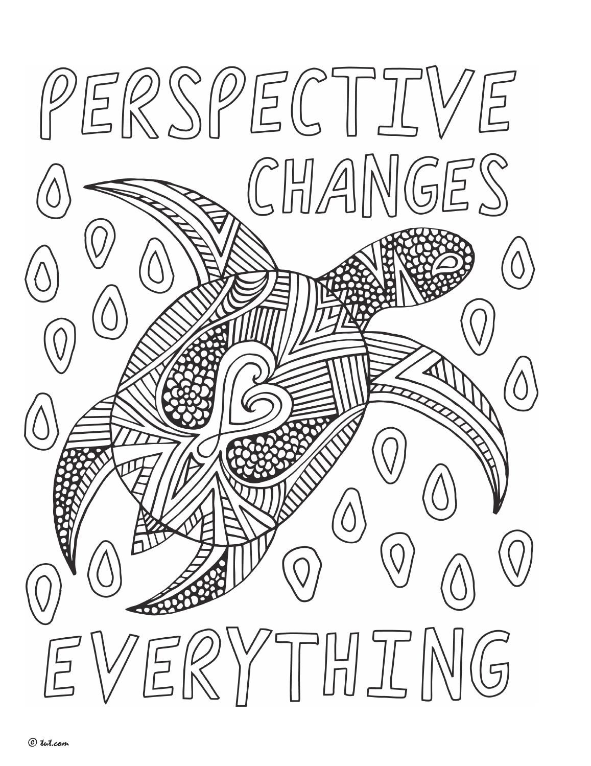 Discover the power of perspective with the universe coloring book