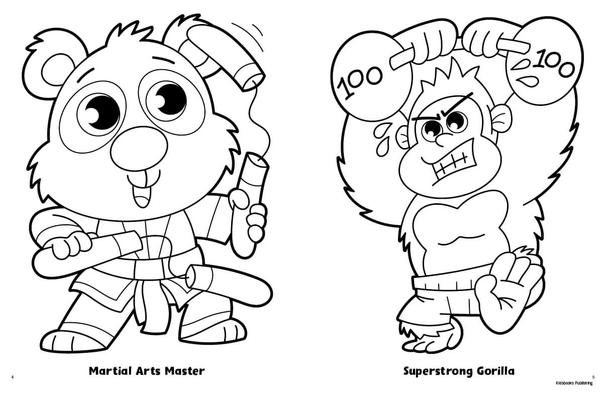 Super cool coloring book kidsbooks publishing