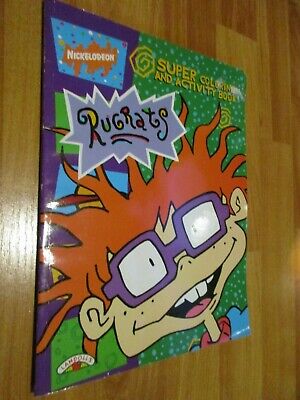 Nickelodeon rugrats super coloringactivity book landolls new