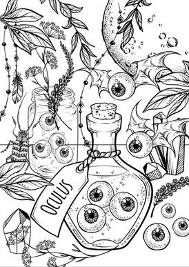 Sign up its a riot art witch coloring pages coloring book art cute coloring pages