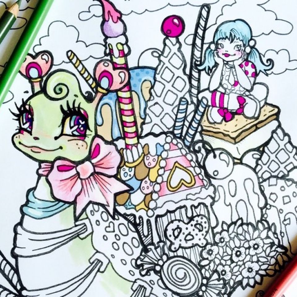 Fundraiser by rudy fig supercool coloring book by rudy fig