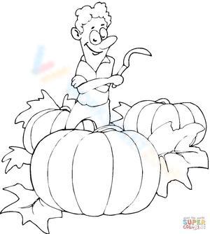 Tired pumpkin worksheet