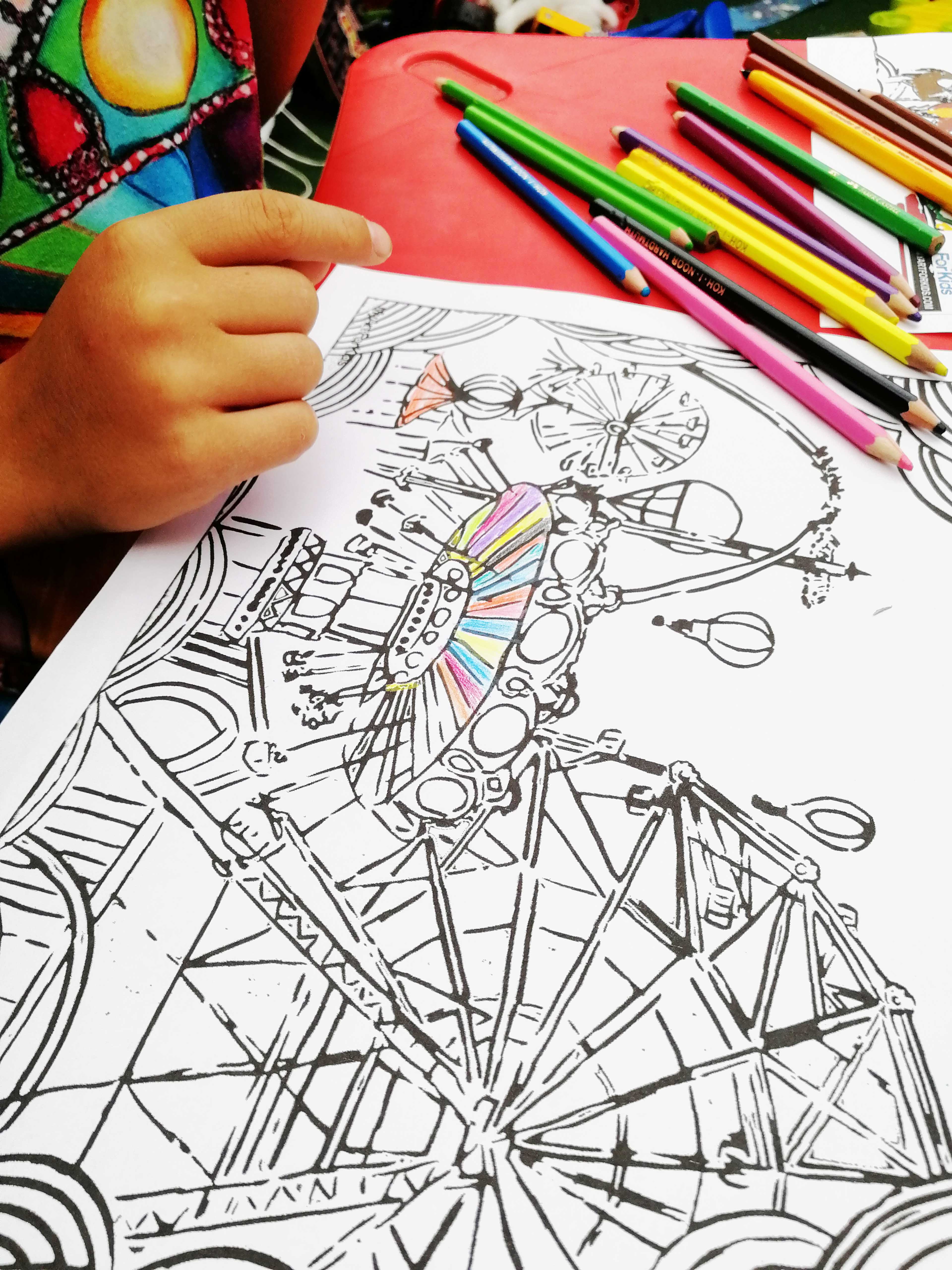 Coloring ebook my art for kids