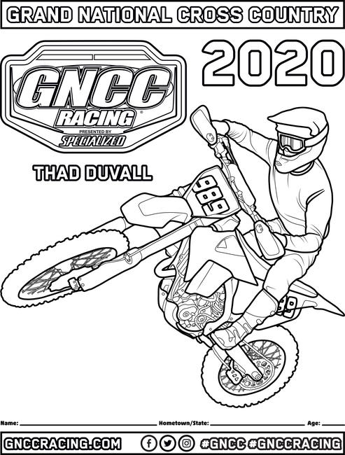 Gncc coloring pages