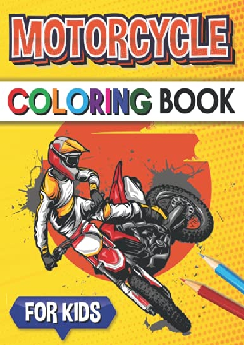 Read pdf motorcycle coloring book for kids racing bike dirt bike motocross coloring pages for kids and x