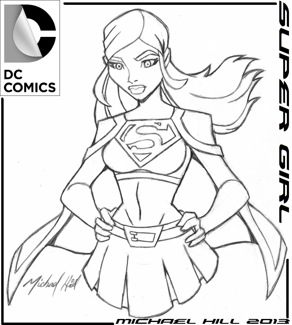 Supergirl from superman unbound by icemaxx on