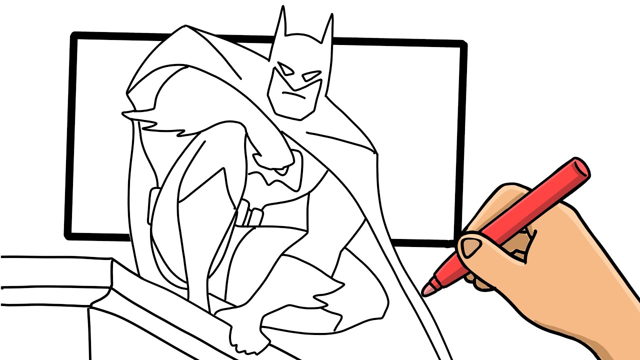 Batman drawing