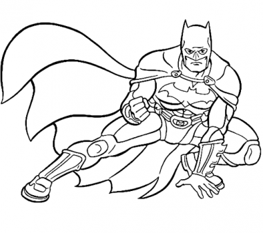 Marvel superheroes batman coloring pages