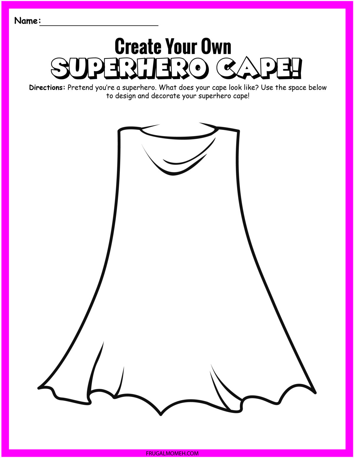 Free printable superhero worksheets activity sheets