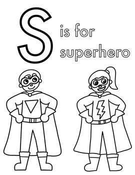 Superhero adjective sort superhero coloring pages by cookies and racecars