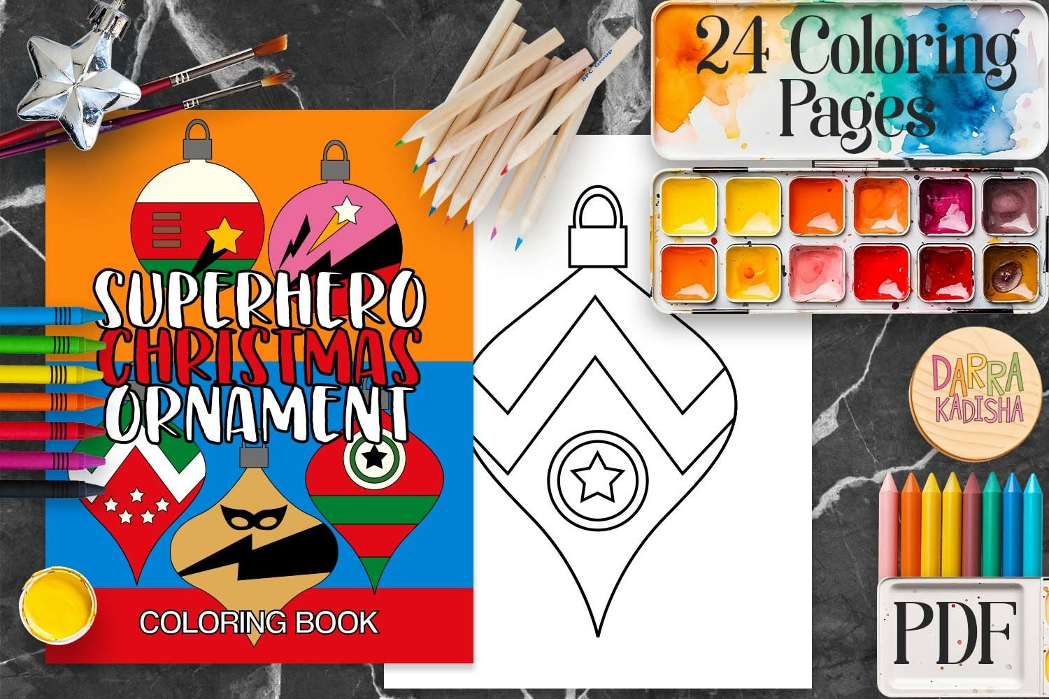 Christmas coloring book