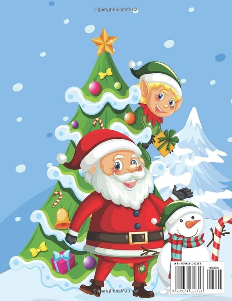 Superhero merry christmas coloring book adorable childrens book with simple pictures to learn and color superhero santa snowman christmas tree giftâ collection of superhero kids rose novanna books