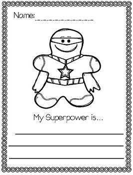 Gingerbread superhero