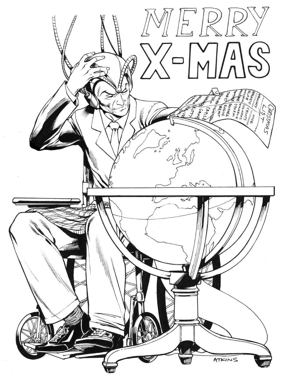 Robert atkins art merry x