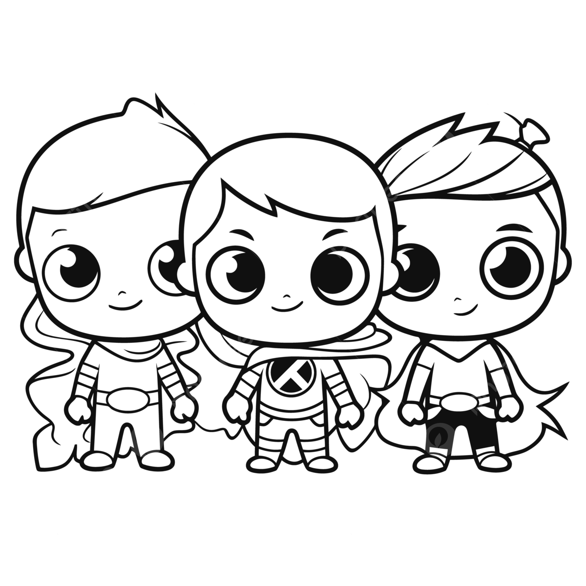 Group of super hero coloring pages for children outline sketch drawing vector wing drawing ring drawing super hero drawing png and vector with transparent background for free download