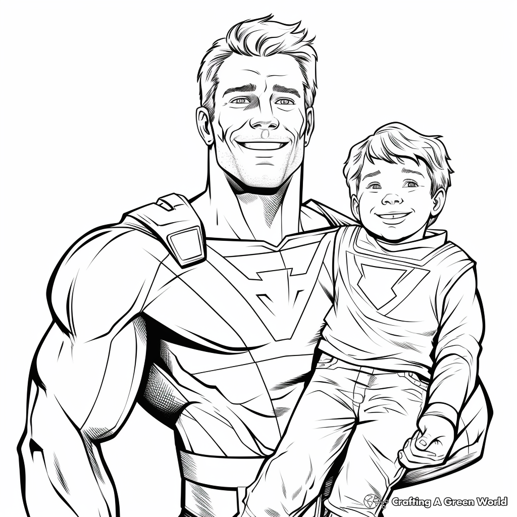 Happy fathers day coloring pages