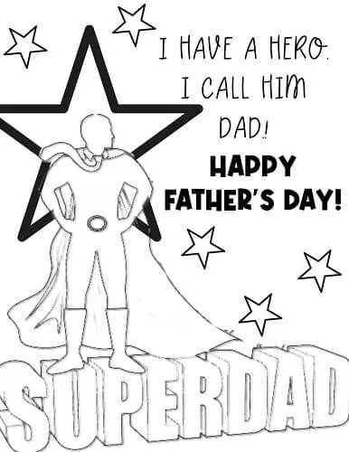 Fathers day coloring pages pdf â cenzerely yours