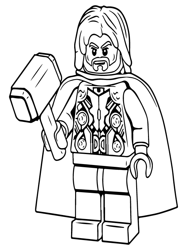 Lego avengers malvorlagen