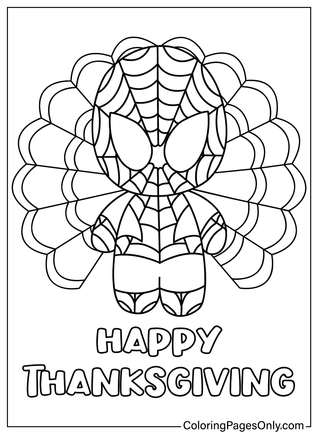 Thanksgiving spider
